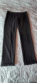 pantalone donna elegante nero