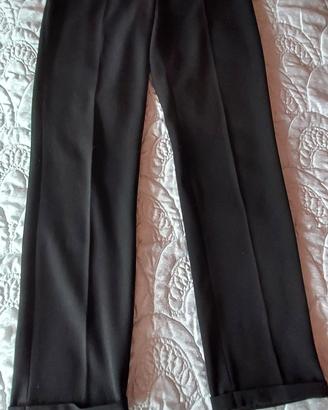 pantalone donna elegante nero