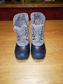 Scarponcini imbottiti impermeabili n° 25/26 Kefas