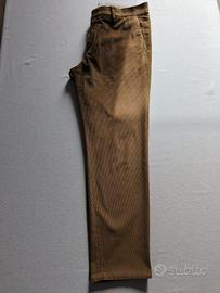 pantaloni velluto uomo