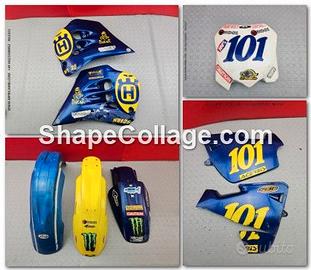 KIT PLASTICHE HUSQVARNA WRE 125 1996 2004 SM 1998