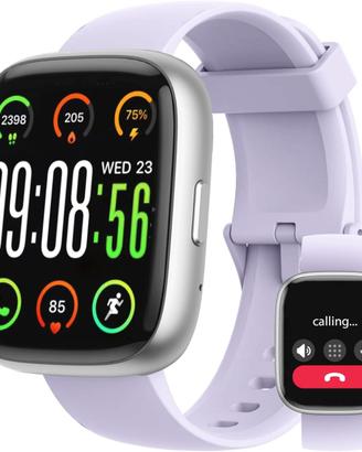 Smartwatch Alexa 1.83" Chiamate IP68 Viola