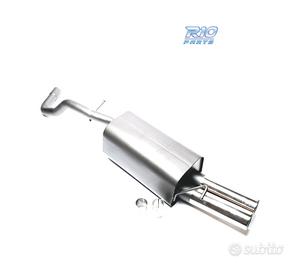 SILENZIATORE DI SCARICO PER AUDI A3 8L 09 1996- x2