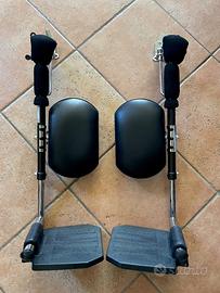 Poggiapiedi Elevabili per Sedia A Rotelle DX/SX