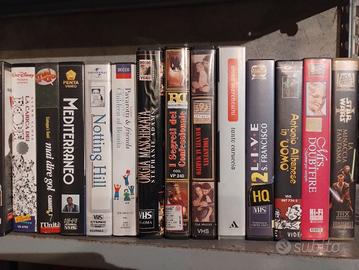 Cassette vintage VHS originali.
