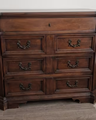 Elegante Secretaire / Cassettone in Legno Massello