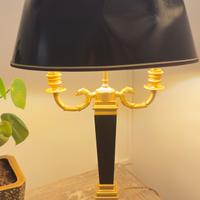 Lampada Versace Medusa nero oro