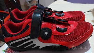 Scarpe da ciclismo senza attacchi numero 36