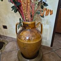 mensa laccata in terracotta 