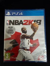 Gioco NBA 2K18 PS4 e PS5 Nuovo Sigillato