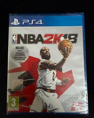 Gioco NBA 2K18 PS4 e PS5 Nuovo Sigillato
