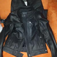 TUTA MOTO BMW  IN PELLE DA DONNA  TG 42/44  NUOVA