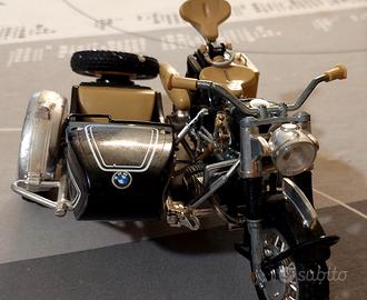 Modellino moto BMW con sidecar Polistil 