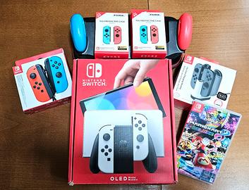 Nintendo Switch OLED, Bianca