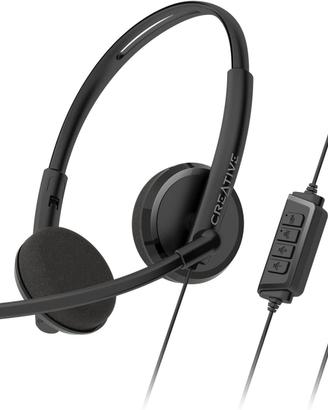 CREATIVE HS-220 Cuffie USB On-ear con microfono a