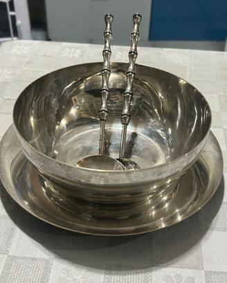 Set insalatiera + vassoio + posate servizio ALLEVI