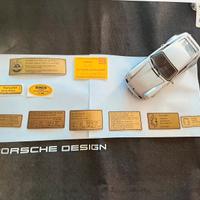 Kit decals scritte vano motore Porsche 911