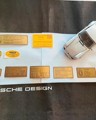 Kit decals scritte vano motore Porsche 911