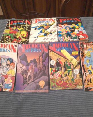 american heroes(dc comics,play press,1993-1994)
