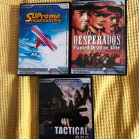Lotto 3 videogiochi Pc CD-ROM