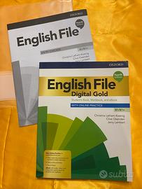 Libro Inglese superiori English File INTATTO