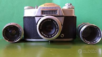 Voigtlander Bessamatic-corredo con obiettivi