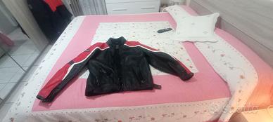 Giubbotto vintage in pelle GIVI 