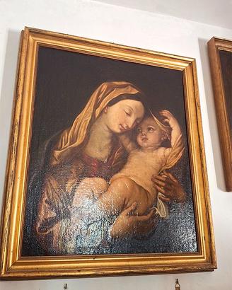 Madonna con Bambino in Cornice Dorata