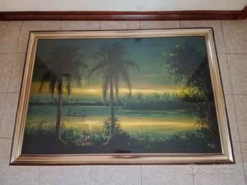 Quadro tela dipinta 