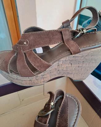 sandali in pelle Frau