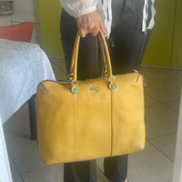 Gabs borsa cartella gialla usata .