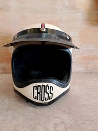 Casco per motocross anni 70