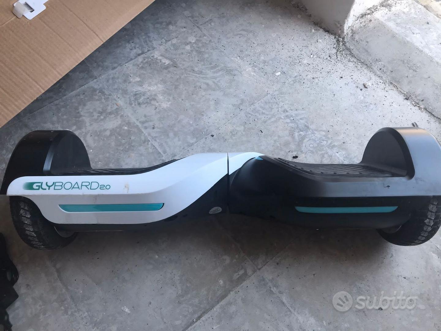 Hoverboard Two Dots Glyboard 2.0 White Edition Sports In vendita