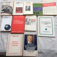 11 Libri politica e altro, Mitterand, Craxi