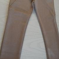 leggins Mayoral 4 anni cammello con brillantini 