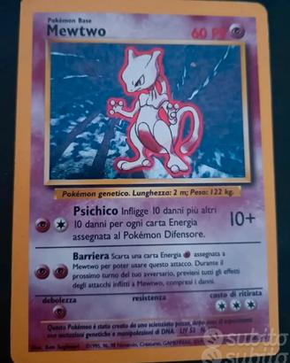 carte POKEMON MEWTWO