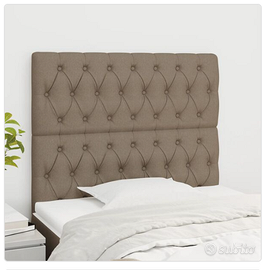 TESTIERA LETTO TORTORA 2pz