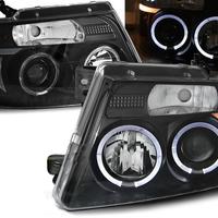 Fari anteriori angel eyes led ford f150 04-08 neri
