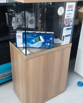JUWEL LIDO 120 LED COMPLETO DI MOBILE  LEGNO BEIGE