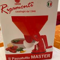 Passapomodoro Rigamonti usato solo 2 volte