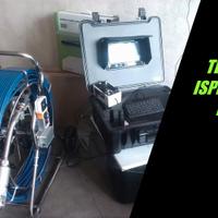 Telecamera rotante 360 ispezioni tubi 120mt