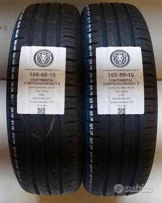 2 gomme 165 60 15 continental a40110