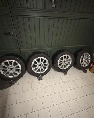 Cerchi Fiat 500x 16 pollici + gomme Nexen 4 stag.