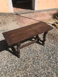 tavolino rustico legno