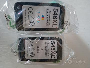 Cartucce compatibili Canon(nero+colore)545XL 546XL