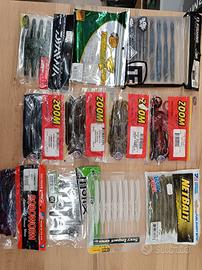 Esche black bass Zoom, Keitech...