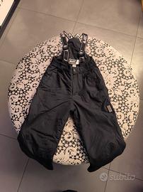pantaloni da neve sci bambina bambino