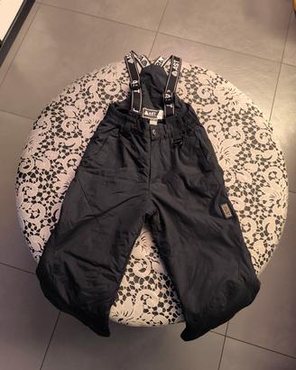 pantaloni da neve sci bambina bambino