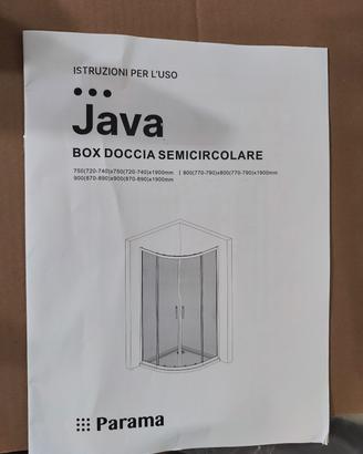 Box doccia 75x75