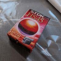 TDK HS45 VHS-C PAL SECAM nuova sigillata